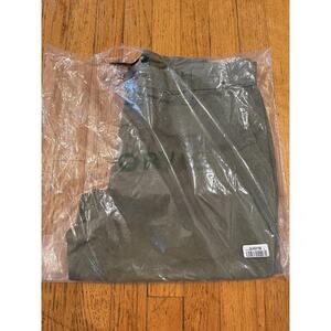 Orvis Shorts Mens 36 Moss Stretch Twill Chino Short 9" inseam Flat Front Casual